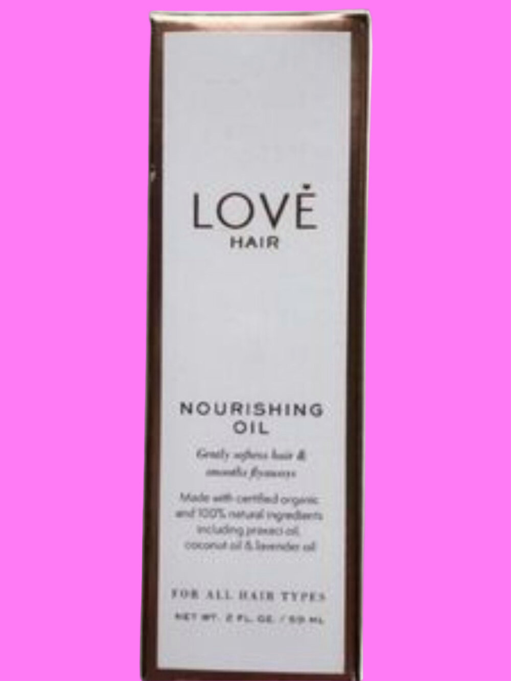 Love Hair Nourishing Hair Oil